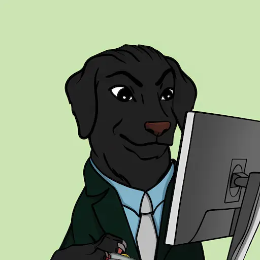 IPDoggie Dog with laptop